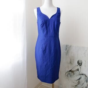 GRACE KARIN Blue Career wear shift dress size L